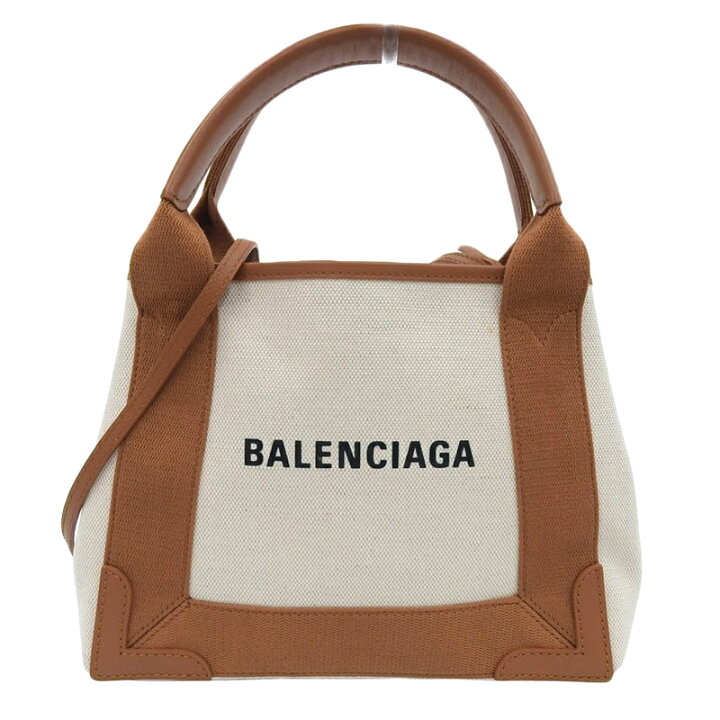 楽天市場】【中古】 バレンシアガ BALENCIAGA ネイビーカバスXS 2WAY 