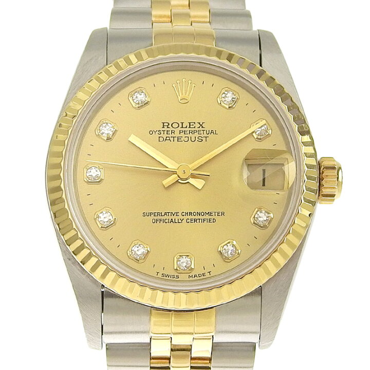楽天市場】【中古】 ロレックス ROLEX デイトジャスト ボーイズ 自動 