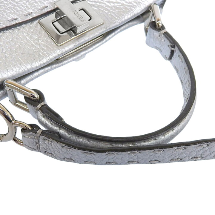 楽天市場】【中古】 フェンディ FENDI ピーカブーミニ セレリア 2WAY  