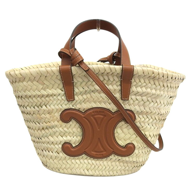 楽天市場】【中古】 セリーヌ CELINE ティーン トリオンフ トート 