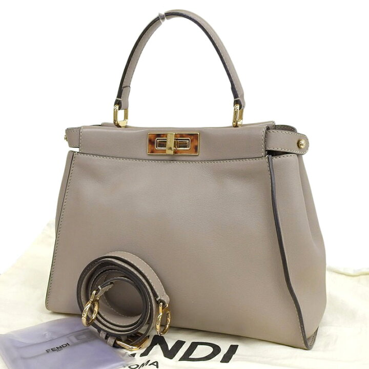 楽天市場】【中古】 フェンディ FENDI ピーカブー 2WAYバッグ  