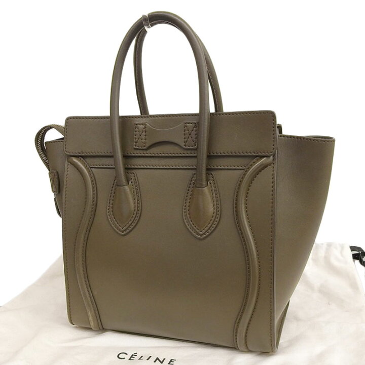 楽天市場】【中古】 セリーヌ CELINE ラゲージマイクロショッパー  
