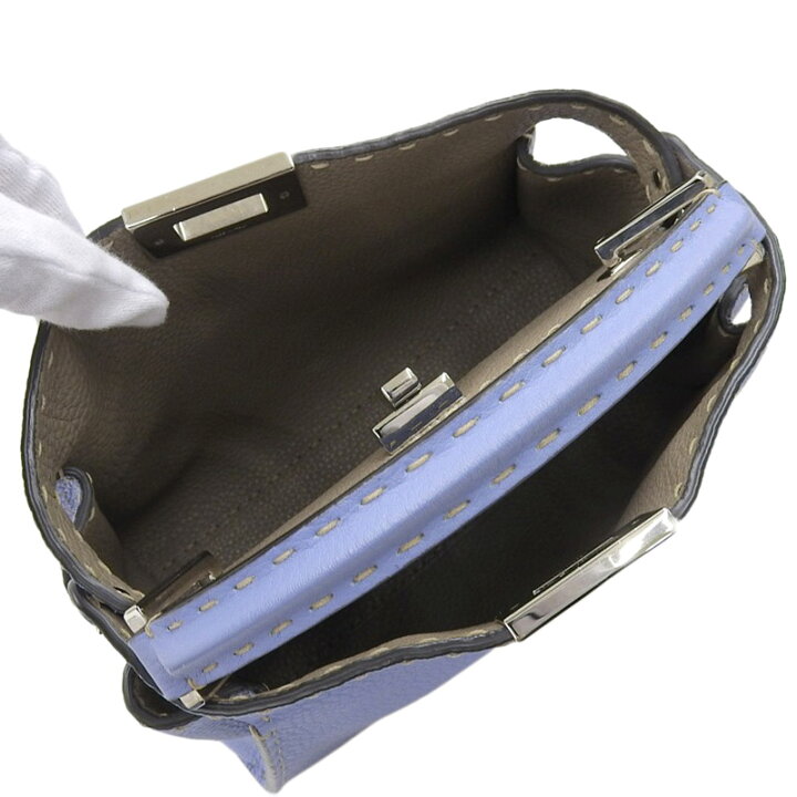 楽天市場】【中古】 フェンディ FENDI ピーカブー エッセンシャリー 
