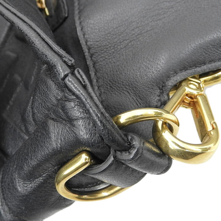 楽天市場】【中古】 フェンディ FENDI マンマバケット ハンドバッグ  