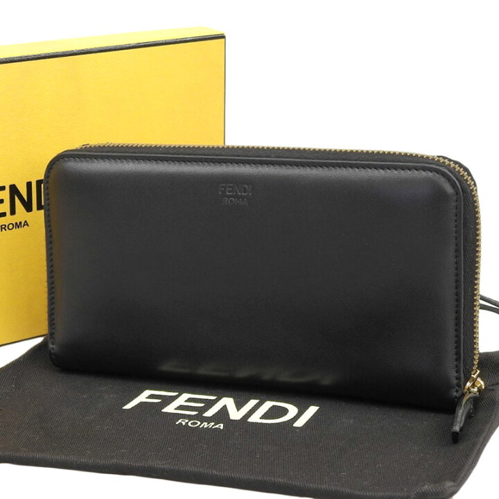 楽天市場】【中古】 フェンディ FENDI モンスター 長財布 ラウンド  