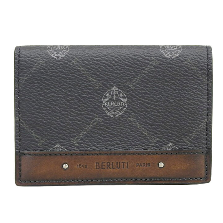 楽天市場】【中古】 ベルルッティ BERLUTI カードケース 名刺入れ PVC  