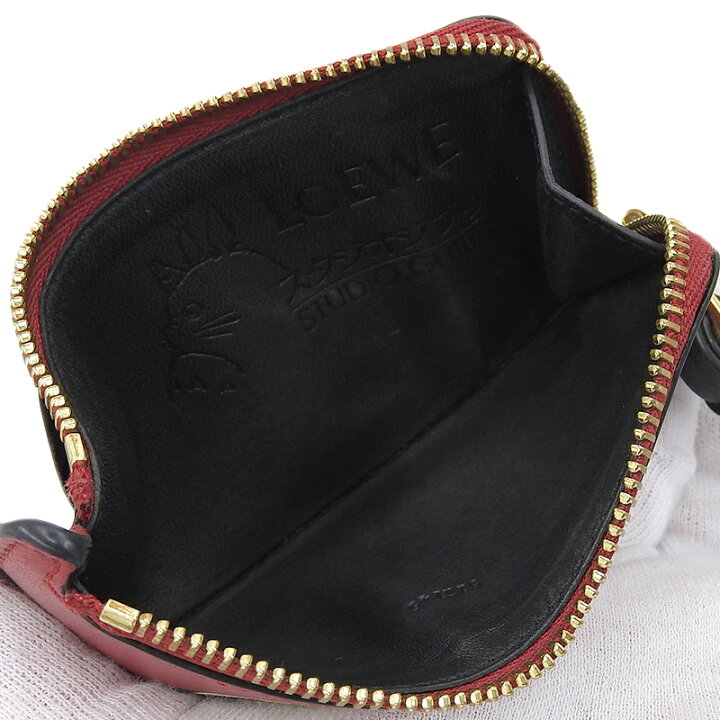 楽天市場】【中古】 ロエベ LOEWE コインケース カードケース カオナシ 