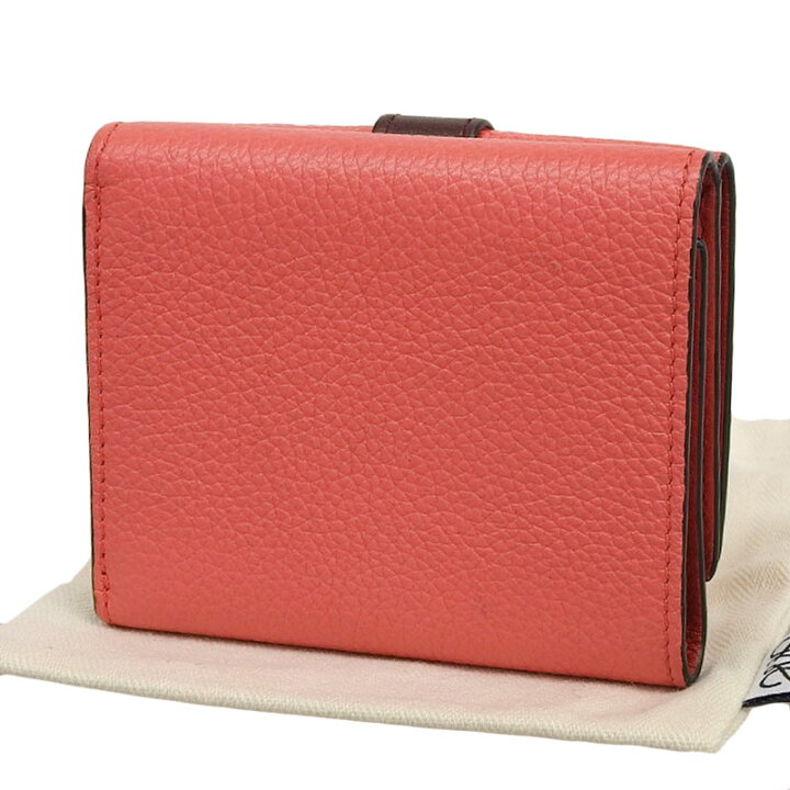 楽天市場】【中古】 ロエベ LOEWE トライフォールド コンパクト 