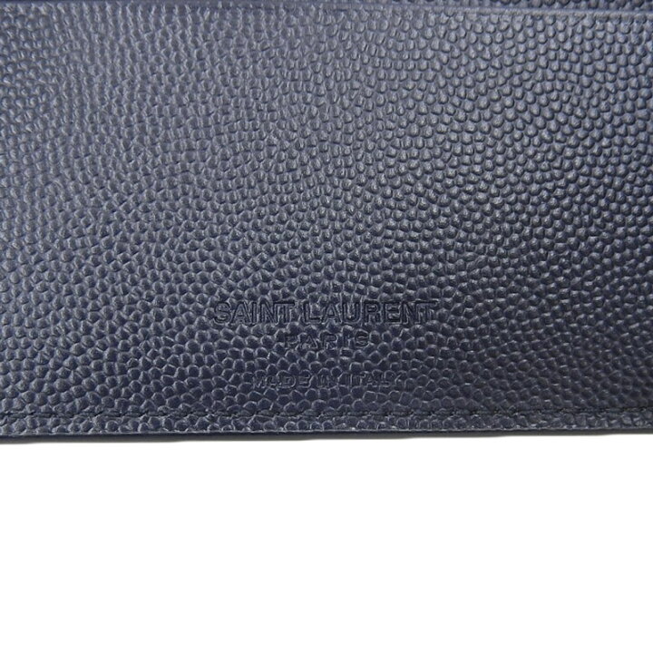 楽天市場】【中古】 サンローラン SAINT LAURENT 二つ折り財布  