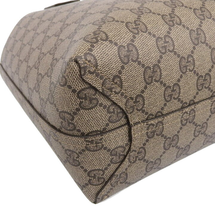 楽天市場】【中古】 グッチ GUCCI GGスプリーム リバーシブル トート  