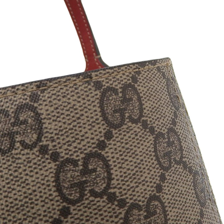 楽天市場】【中古】 グッチ GUCCI GGスプリーム リバーシブル トート 