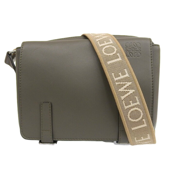 楽天市場】【中古】 ロエベ LOEWE ミリタリー メッセンジャーバッグ XS  