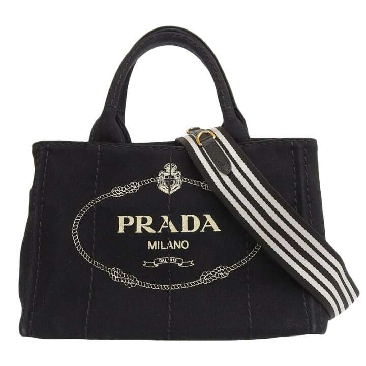 楽天市場】【中古】 プラダ PRADA カナパ 2WAYバッグ トートバッグ  