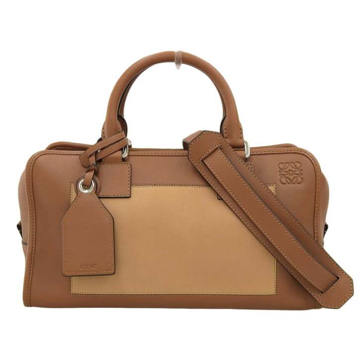 楽天市場】【中古】 ロエベ LOEWE アマソナ28 2WAYバッグ ハンドバッグ  