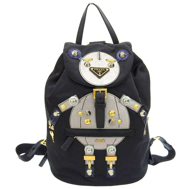 楽天市場】【中古】 プラダ PRADA ロボット バックパック リュック 