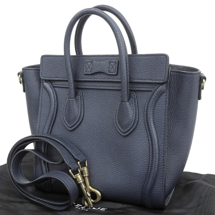 楽天市場】【中古】 セリーヌ CELINE ラゲージ ナノショッパー 2WAY  