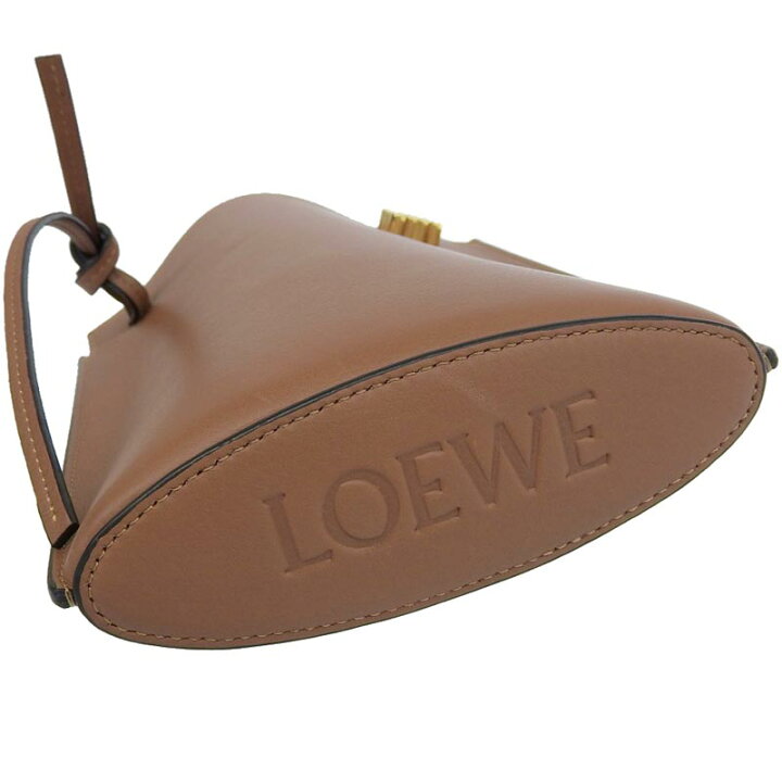 楽天市場】【中古】 ロエベ LOEWE ダイスポケット ショルダーバッグ  