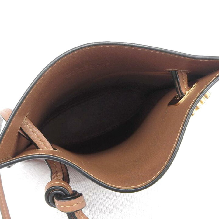 楽天市場】【中古】 ロエベ LOEWE ダイスポケット ショルダーバッグ  