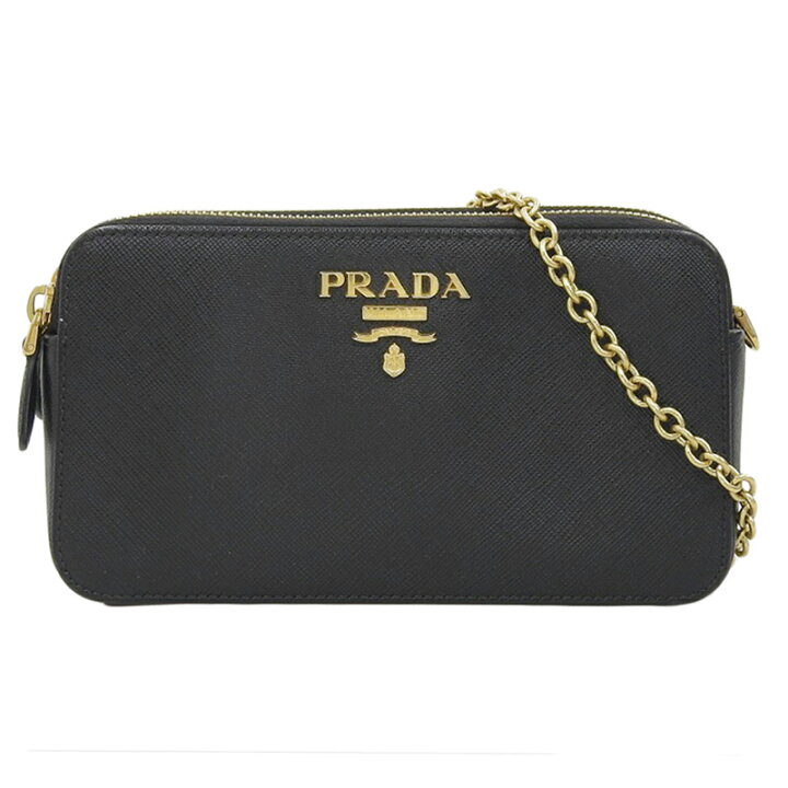 楽天市場】【中古】 プラダ PRADA ショルダーバッグ チェーン  