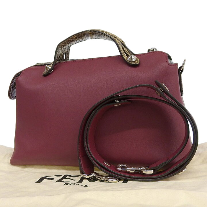 楽天市場】【中古】 フェンディ FENDI バイザウェイ ミディアム 2WAY 