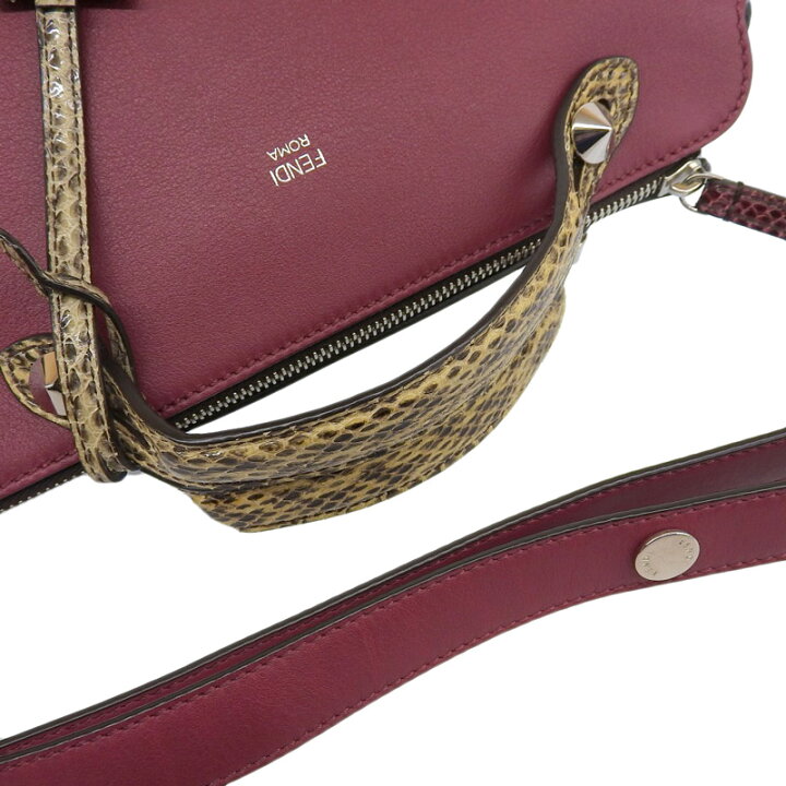 楽天市場】【中古】 フェンディ FENDI バイザウェイ ミディアム 2WAY 