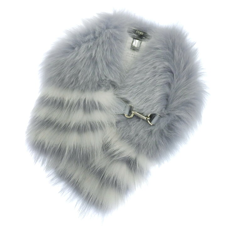 楽天市場】【中古】 フェンディ FENDI マフラー ティペット フォックス 