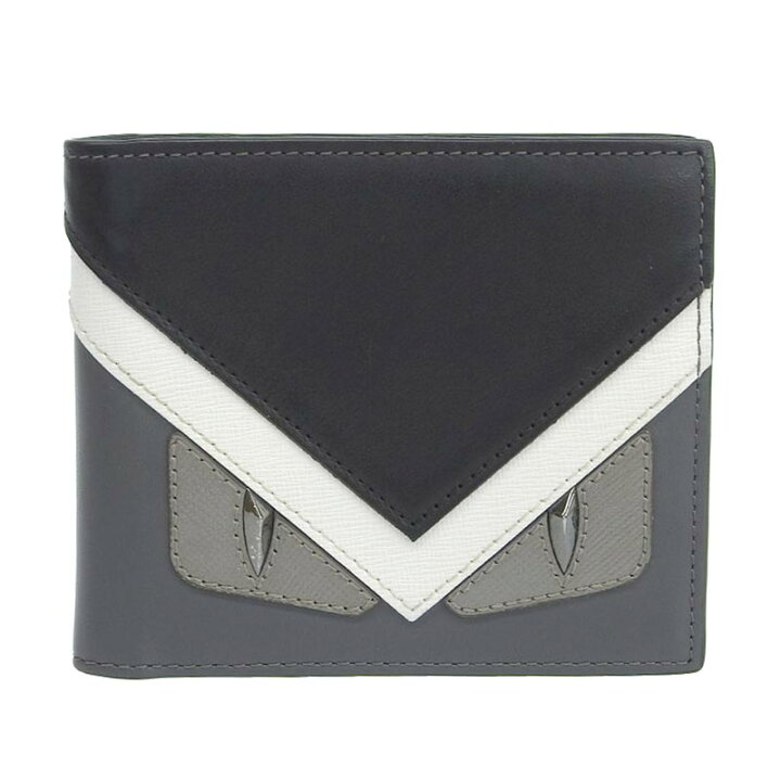 楽天市場】【中古】 フェンディ FENDI 二つ折り財布 コンパクト  