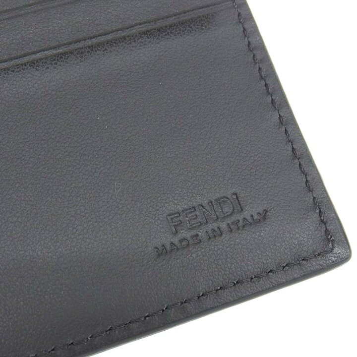 楽天市場】【中古】 フェンディ FENDI 二つ折り財布 コンパクト 