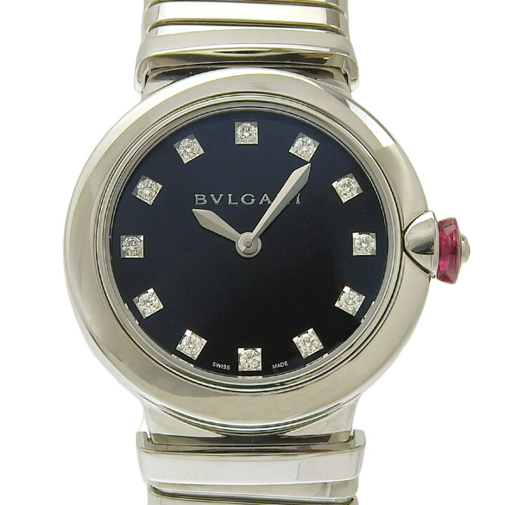 楽天市場】【中古】 ブルガリ BVLGARI 時計 ルチェア クォーツ 腕時計  