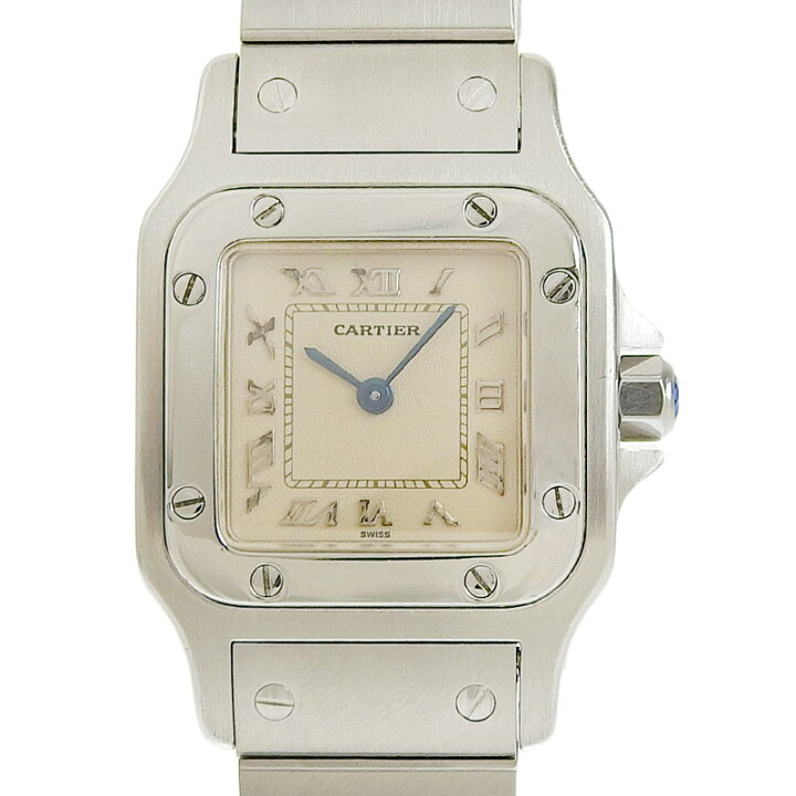 楽天市場】【中古】 カルティエ CARTIER 時計 サントスガルベSM  