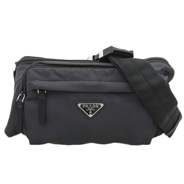 楽天市場】【中古】 プラダ PRADA ボディバッグ ウエストバッグ 