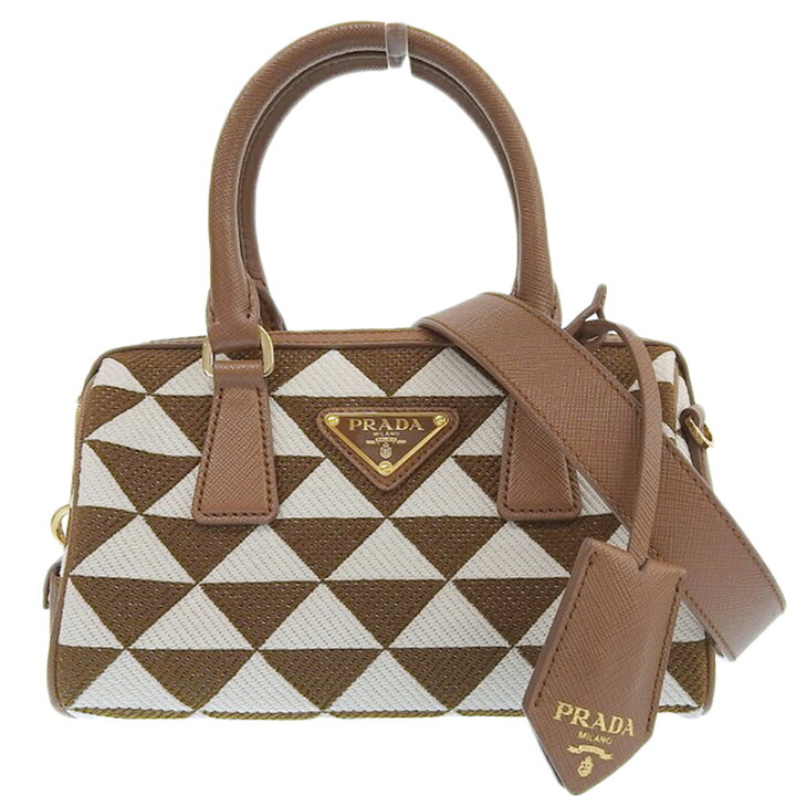 楽天市場】【中古】 プラダ PRADA シンボル エンブロイダリー トップ 