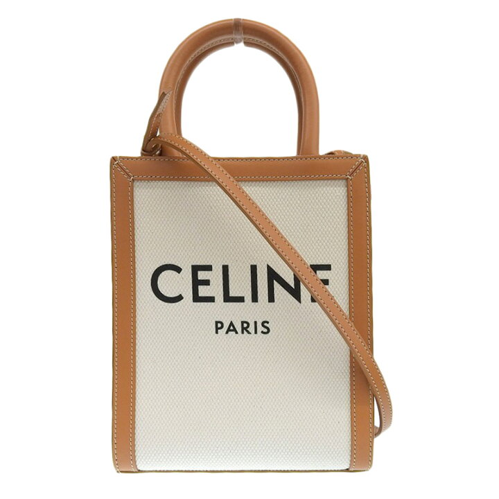 楽天市場】【中古】 セリーヌ CELINE ミニバーティカルカバ 2WAYバッグ  