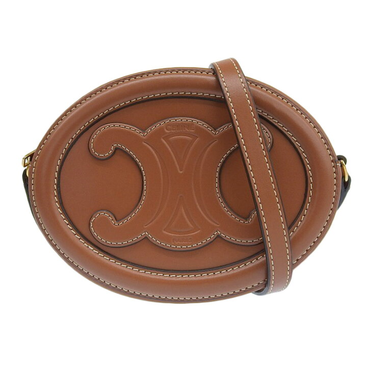 楽天市場】【中古】 セリーヌ CELINE クロスボディ オーバルパース