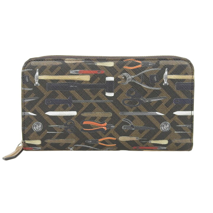 楽天市場】【中古】 フェンディ FENDI ラウンドファスナー 長財布  