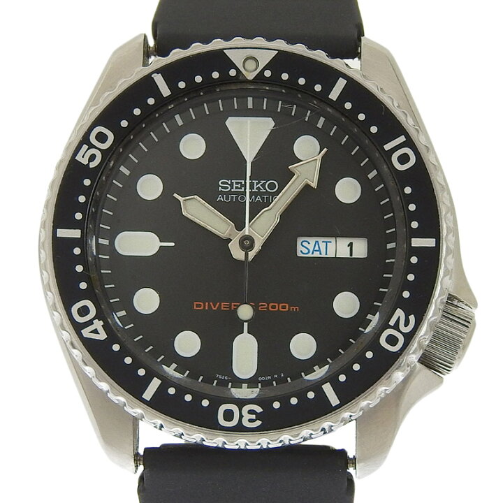 楽天市場】【中古】 セイコー SEIKO 時計 ダイバーズ 自動巻き 腕時計 