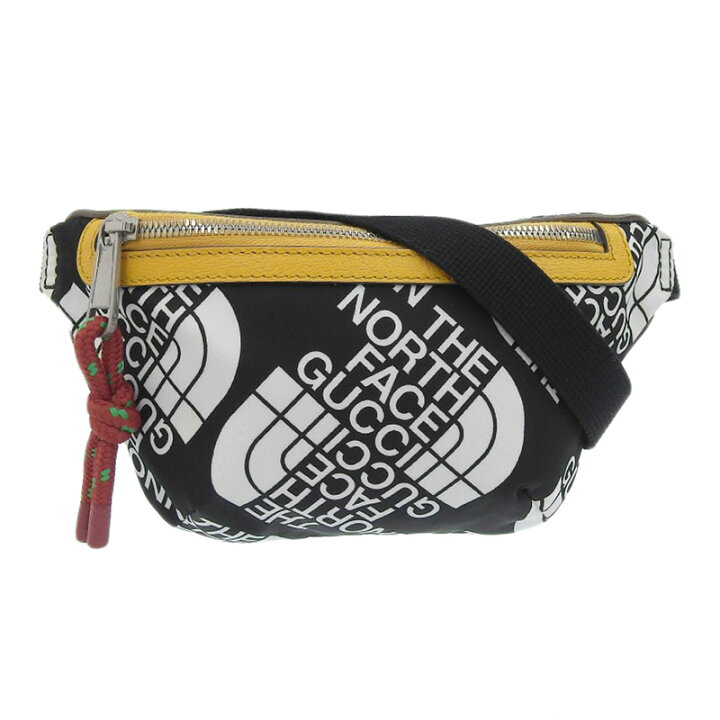 楽天市場】【中古】 グッチ GUCCI ノースフェイスコラボ ボディバッグ 