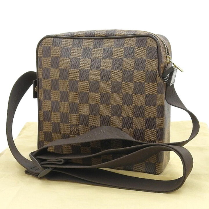 楽天市場】【中古】 ルイヴィトン LOUIS VUITTON ダミエ オラフPM 