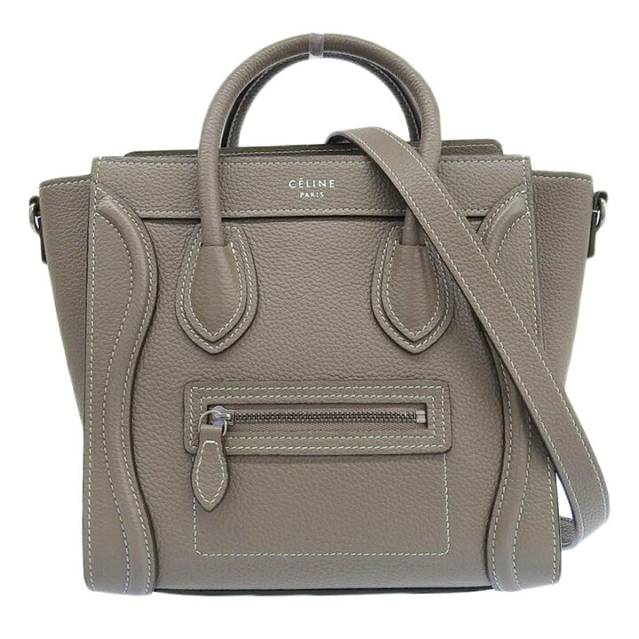 楽天市場】【中古】 セリーヌ CELINE ラゲージ ナノショッパー 2WAY  