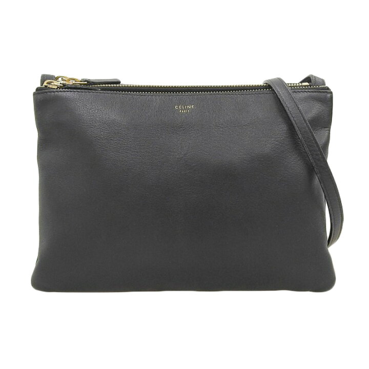 楽天市場】【中古】 セリーヌ CELINE トリオ ショルダーバッグ 斜め 