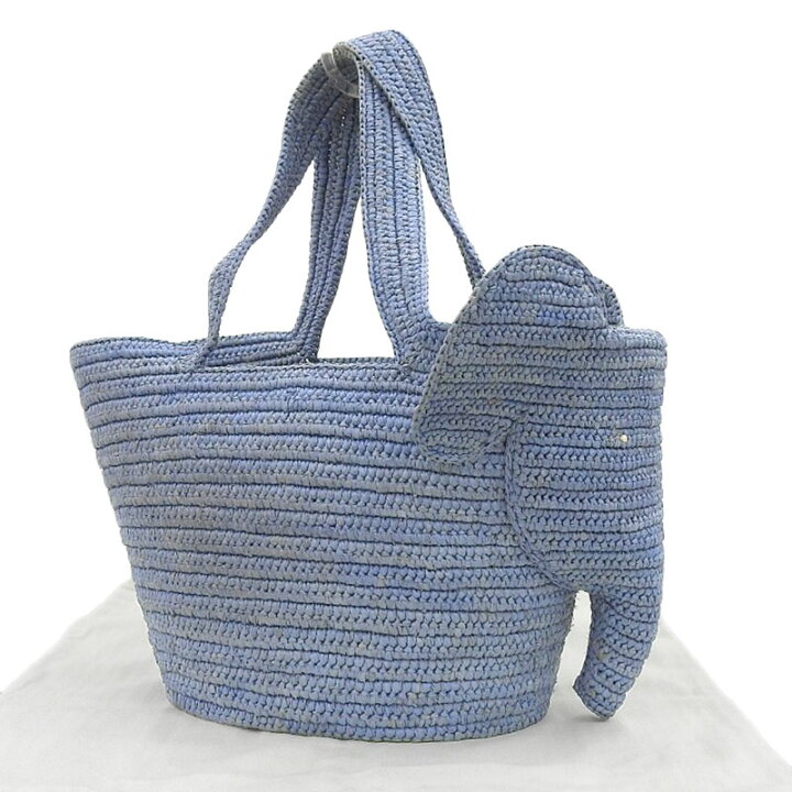 楽天市場】【中古】 ロエベ LOEWE エレファント トートバッグ カゴ  