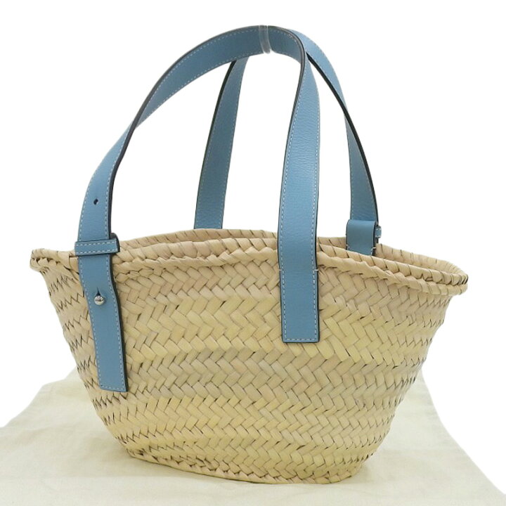 楽天市場】【中古】 ロエベ LOEWE バスケットバッグ スモール トート 