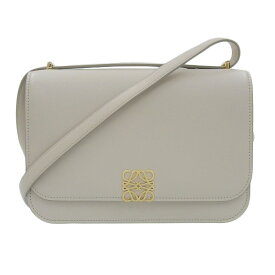 【中古】 ロエベ LOEWE ゴヤバッグ ミディアム ショルダーバッグ レザー ライトゴースト A896N01X03 新入荷 OB2102