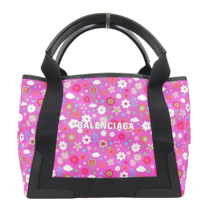 楽天市場】【中古】 バレンシアガ BALENCIAGA ネイビーカバスS トート 