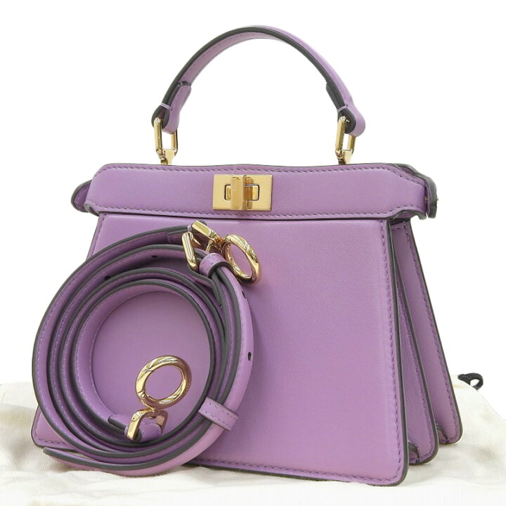 楽天市場】【中古】 フェンディ FENDI ピーカブー プチ アイシーユー 