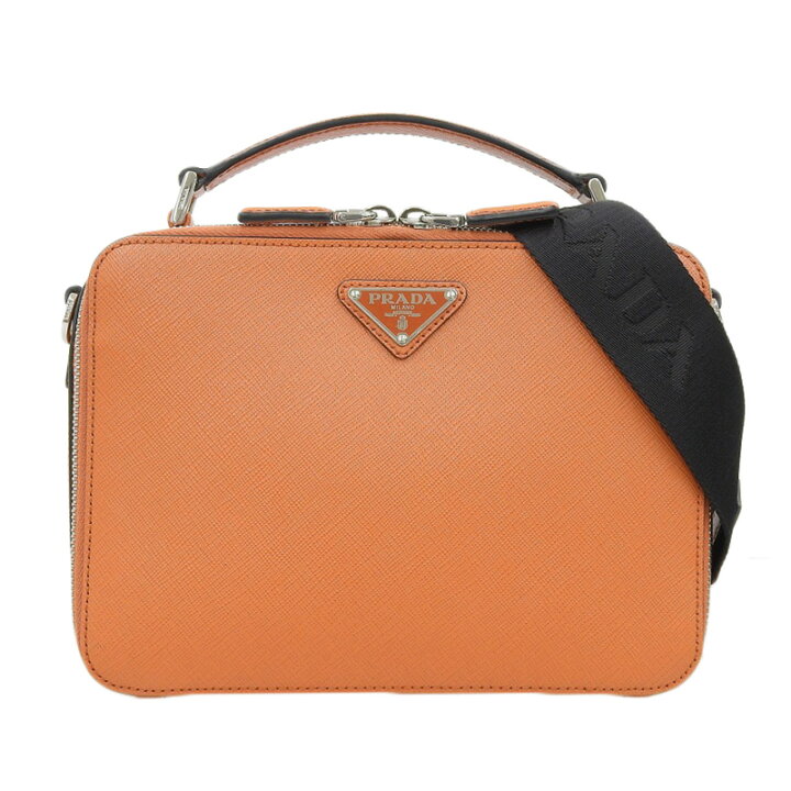 楽天市場】【中古】 プラダ PRADA ブリック 2WAYバッグ ハンドバッグ 