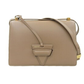 【中古】 ロエベ LOEWE バルセロナ ショルダーバッグ レザー ブラウン A532M15X02-2270 新入荷 OB2205