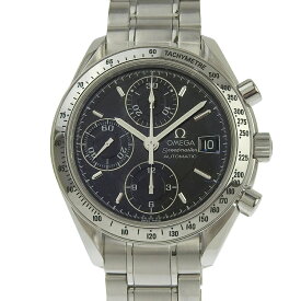 【中古】 オメガ OMEGA スピードマスター メンズ 自動巻き 腕時計 SS ブラック文字盤 3513.50 新入荷 OW0454