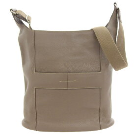 【中古】 エルメス HERMES グッドニュースGM ショルダーバッグ トリヨンクレマンス エトゥープ □L刻印 2008年 新入荷 HE1068