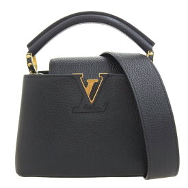 【中古】 ルイヴィトン LOUIS VUITTON カプシーヌMINI 2WAYバッグ ハンドバッグ ショルダーバッグ トリヨン ブラック M56071 新入荷 LV1831